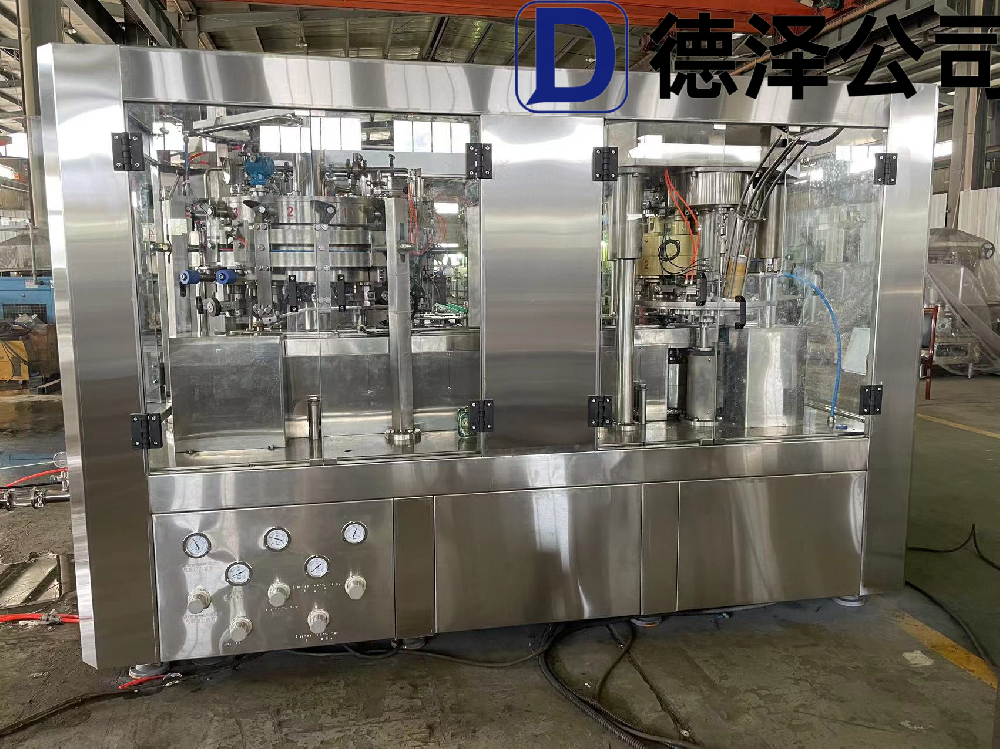易拉罐啤酒灌装机6000罐/小时