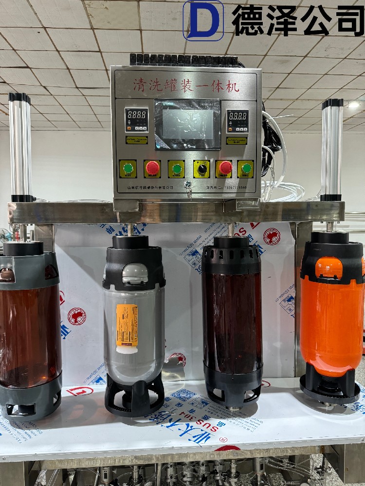 PET桶清洗灌装一体机